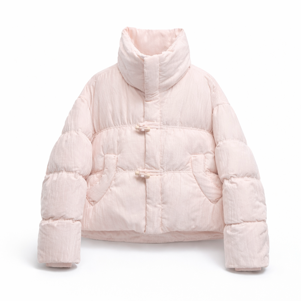 Korean-style Mandarin-collar Cotton Coats Exude Both Opulent Elegance And Traditional Chinese Charm