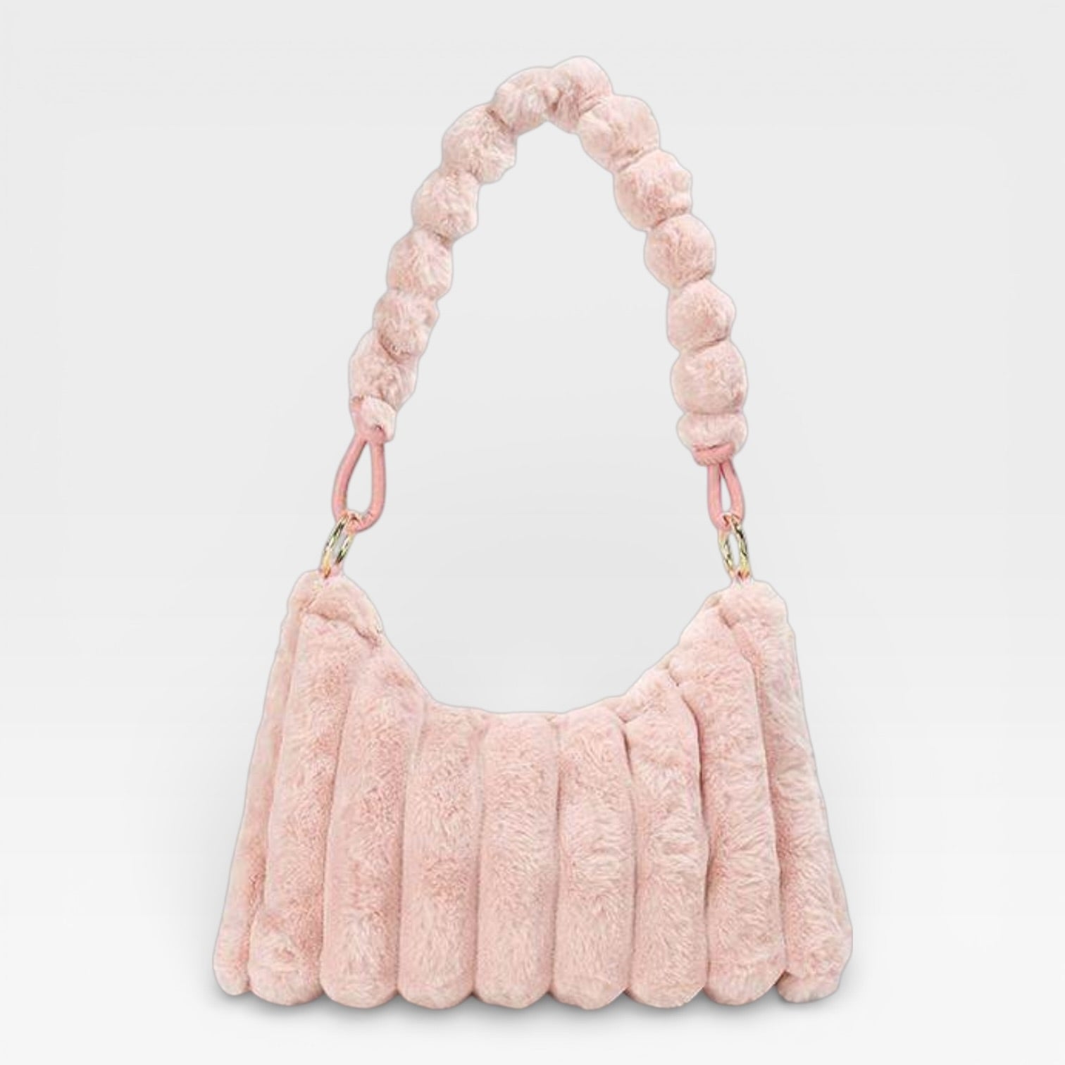 CEEKAY Genuine Niche Winter Plush Underarm Bag High-end Fashion Bag Women's 2025 New Wool Bag