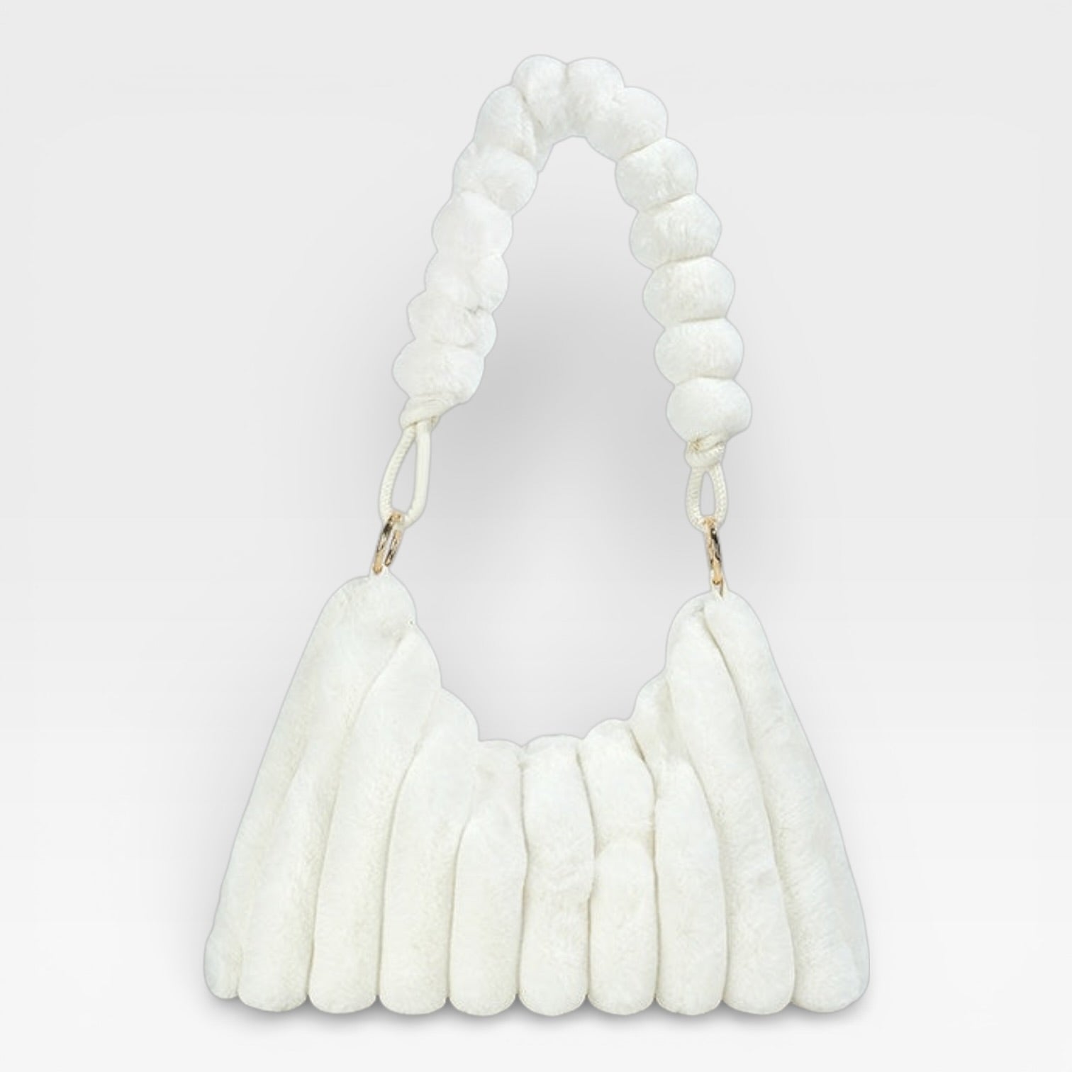 CEEKAY Genuine Niche Winter Plush Underarm Bag High-end Fashion Bag Women's 2025 New Wool Bag