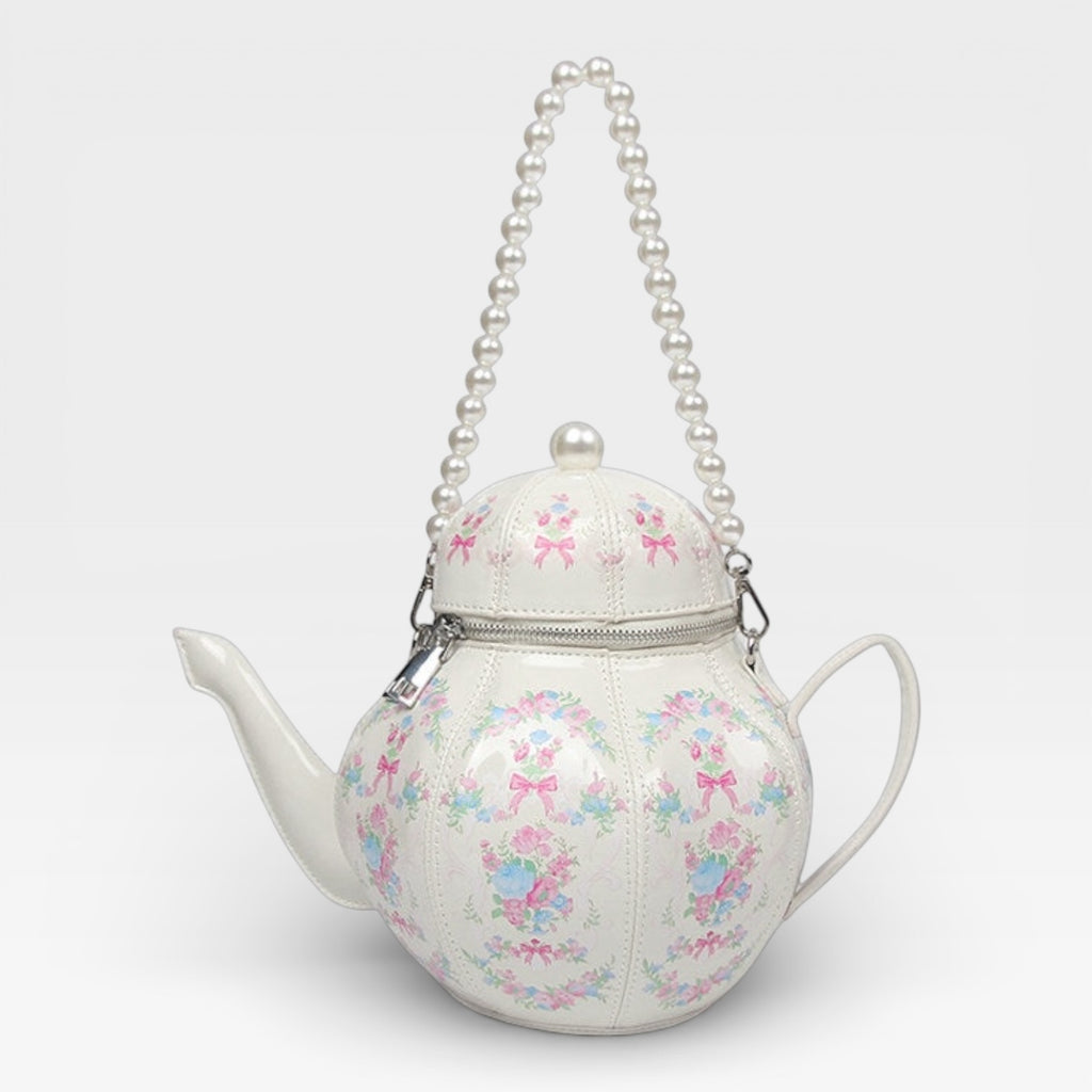 2025 New Personality Pink Teapot Bag Lolita Bag Lolita Handbag Crossbody Bag Design Sense Niche