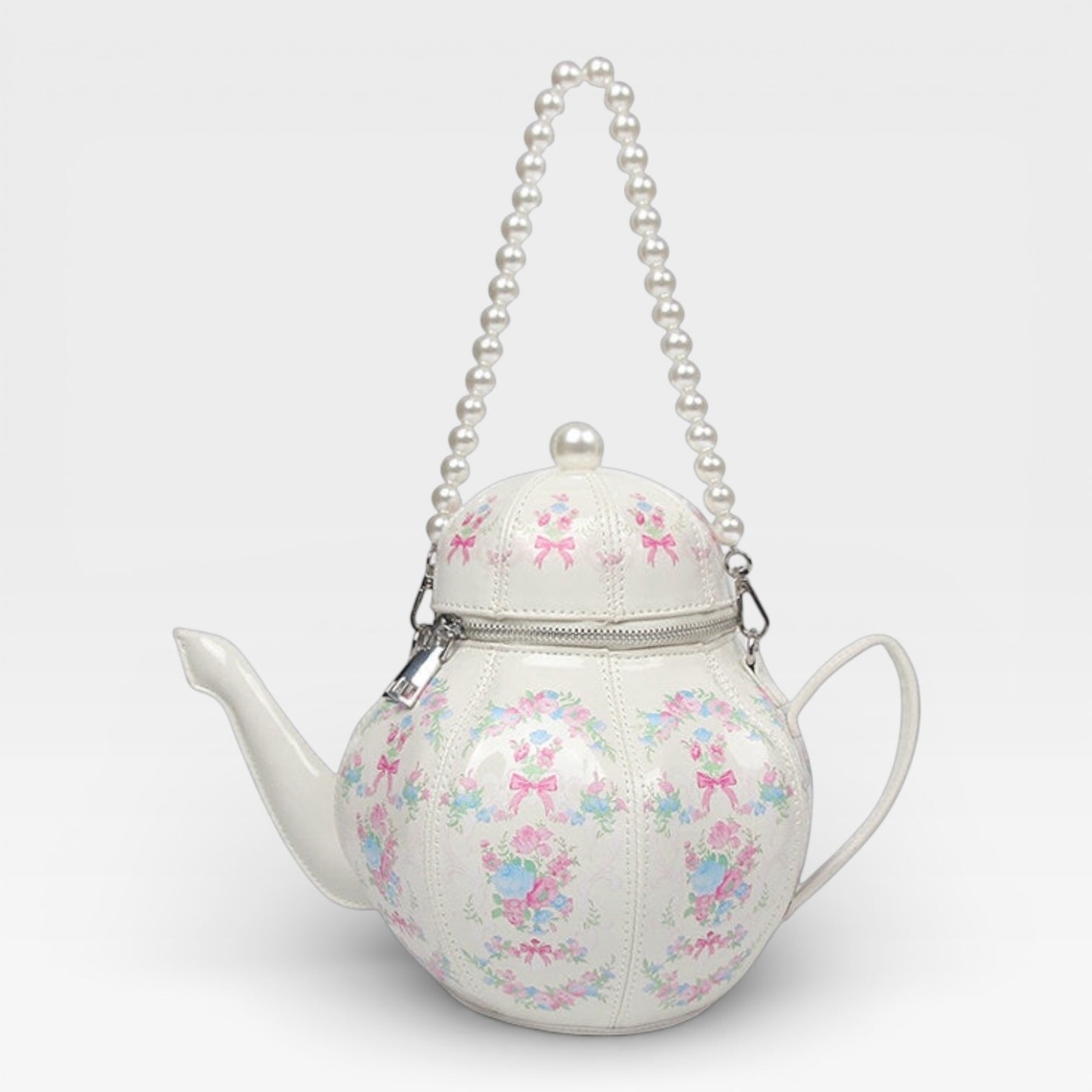 2025 New Personality Pink Teapot Bag Lolita Bag Lolita Handbag Crossbody Bag Design Sense Niche