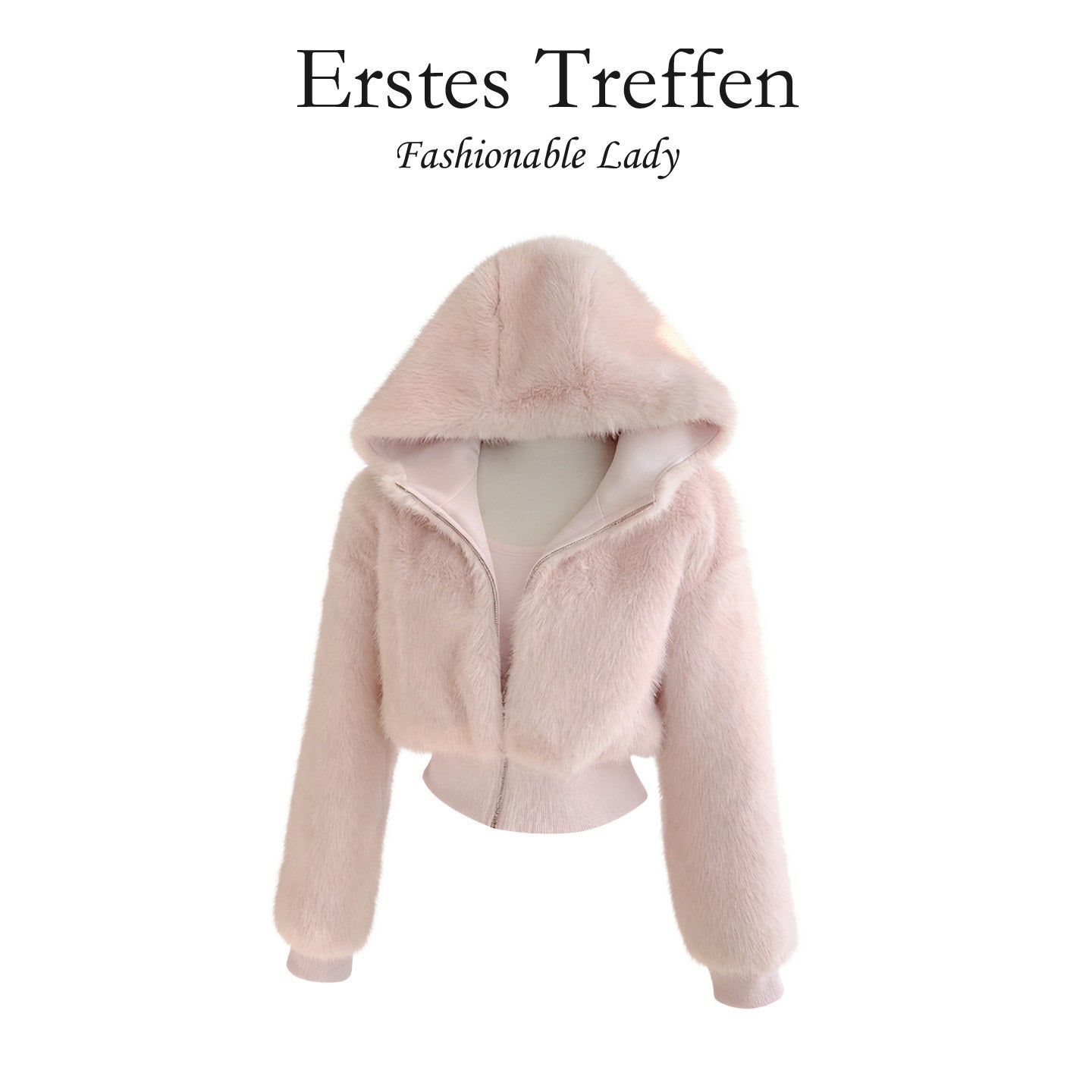 Wear fleece and thickened winter cotton jacket on both sides, women's 2025 new popular hooded sweatshirt, Korean style wears cotton clothes