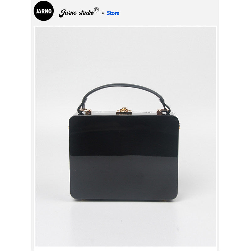 2025 Spring/Summer New Creative Personality American Retro Tape Recorder Tape Portable Crossbody Bag Women's Design Sense Niche