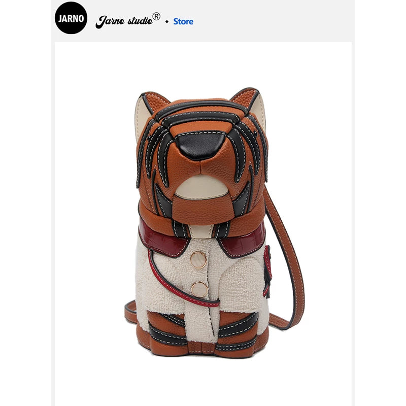 2025 Personality, Cool Creativity, Sweet and Cool, Hot Girl Style, Animal Shape, Tiger Bag, Women's Crossbody Bag, Sense of Design, Niche