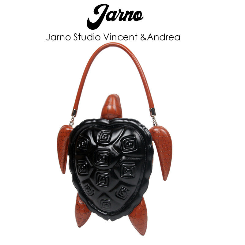 2025 new personalized creative turtle bag is unique and super good-looking, animal bag hand-held crossbody bag has a niche design