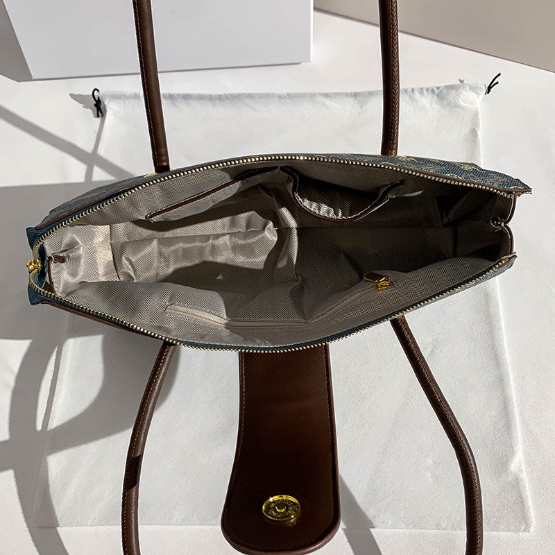 CAEISL Vintage Women's Bag KCIEL Crescent Shoulder Bag French Versatile Casual PU Women's Bag Recommendation