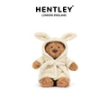 British HENTLEY bathrobe bear doll sleeping pillow plush toy doll rag doll