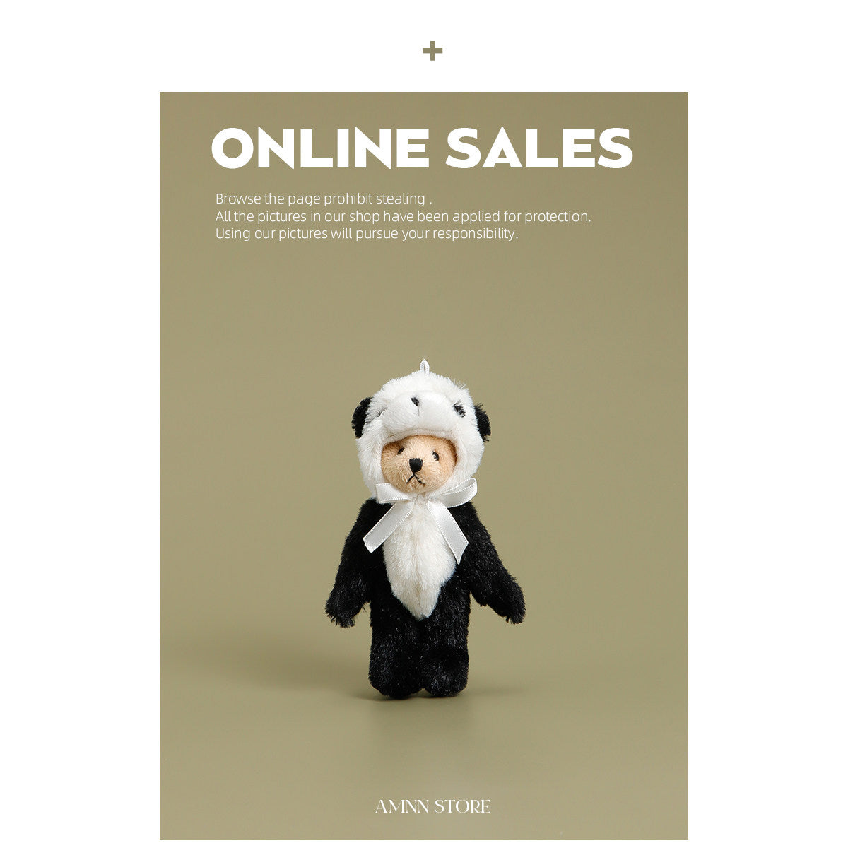 AMNN Teddy Bear Handmade Accessories Keychain 2025 New New Year, Birthday, Christmas Gifts, Handmade Jewelry