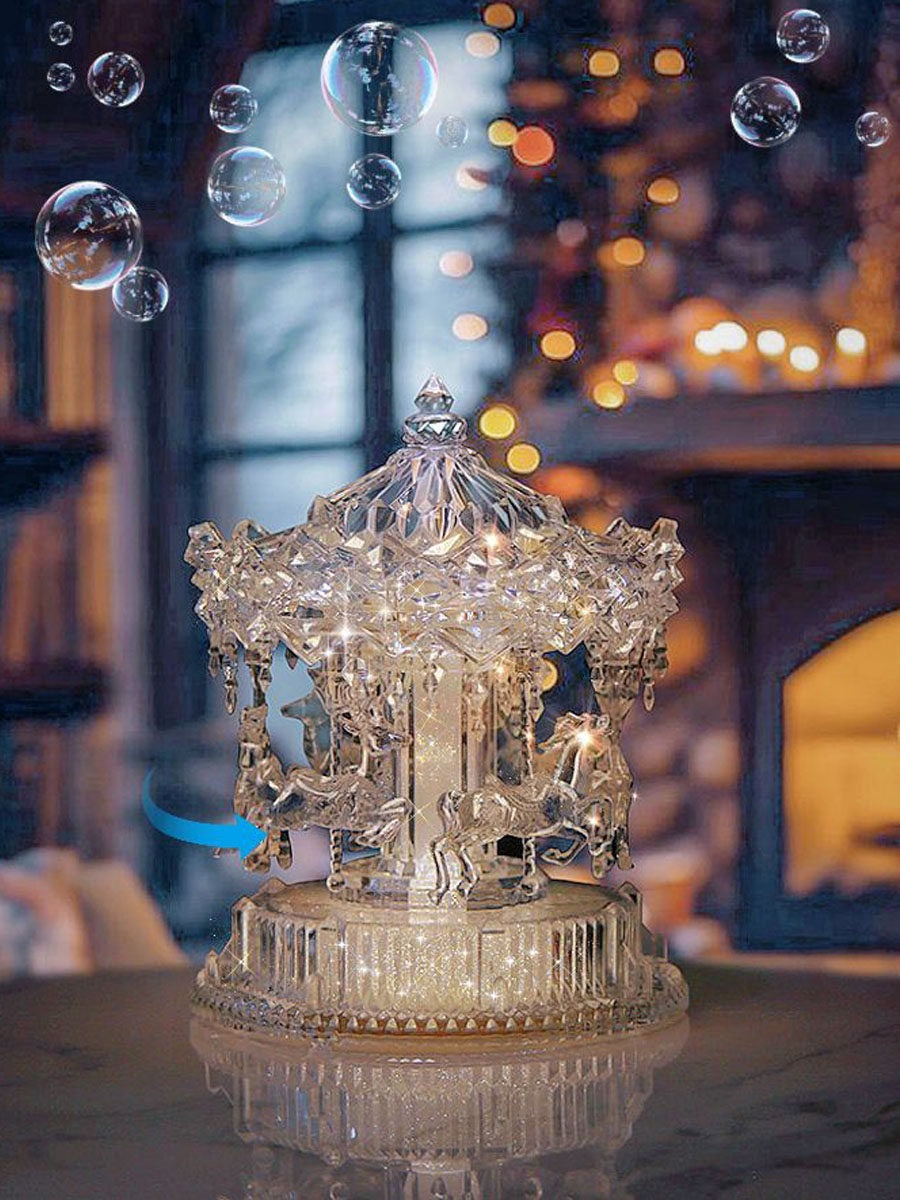 Carousel music box for girls, playground music box, girls' birthday gift, atmosphere, room decoration