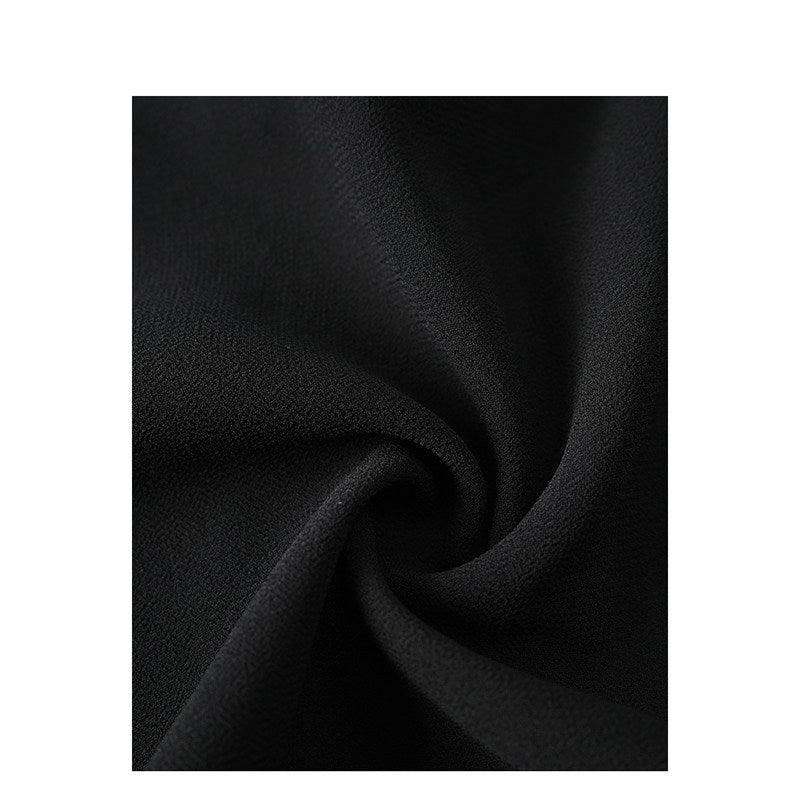 CaraCLUB large size straight shoulder short sleeve dress women's summer new fat sister temperament versatile design skirt