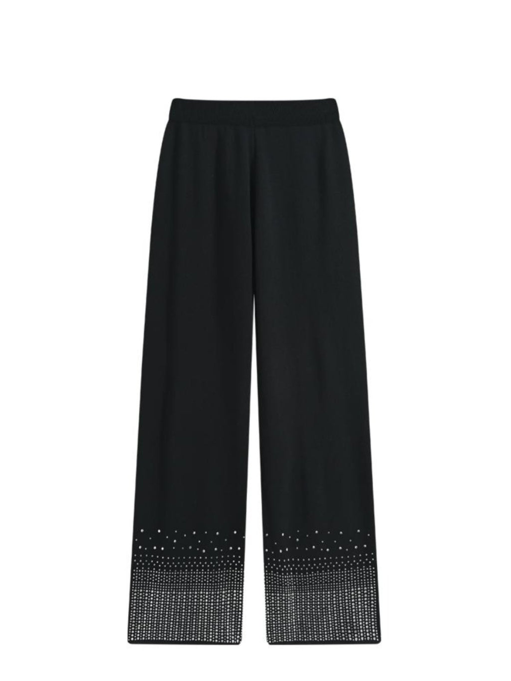 Cara CLUB plus-size casual suit women's autumn chubby sister mm long-sleeved knit trousers leg trousers two-piece set