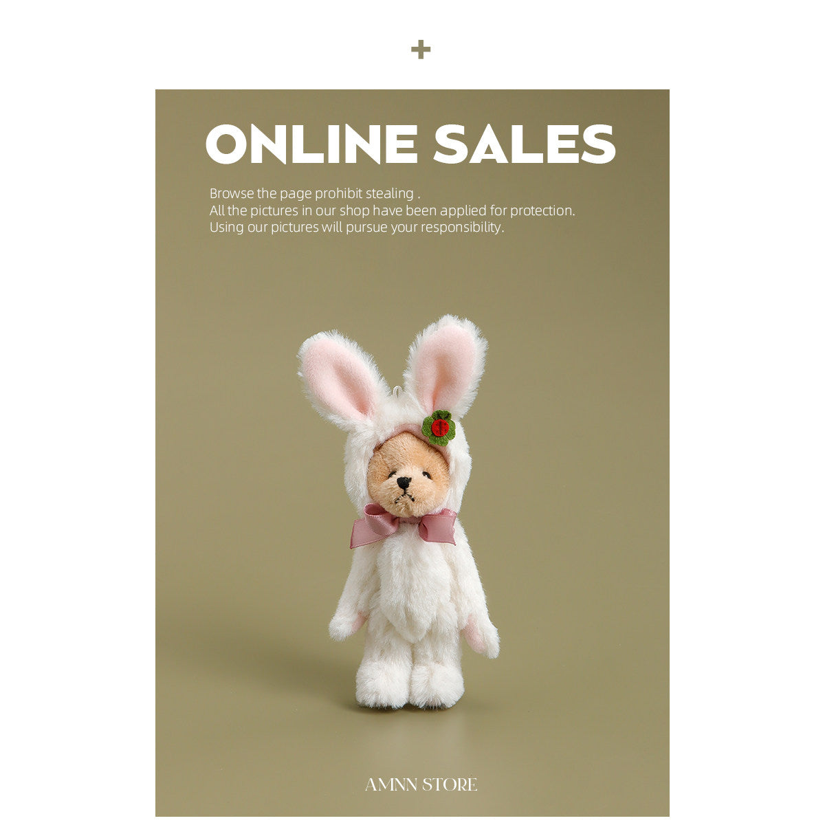 AMNN Teddy Bear Handmade Accessories Keychain 2025 New New Year, Birthday, Christmas Gifts, Handmade Jewelry