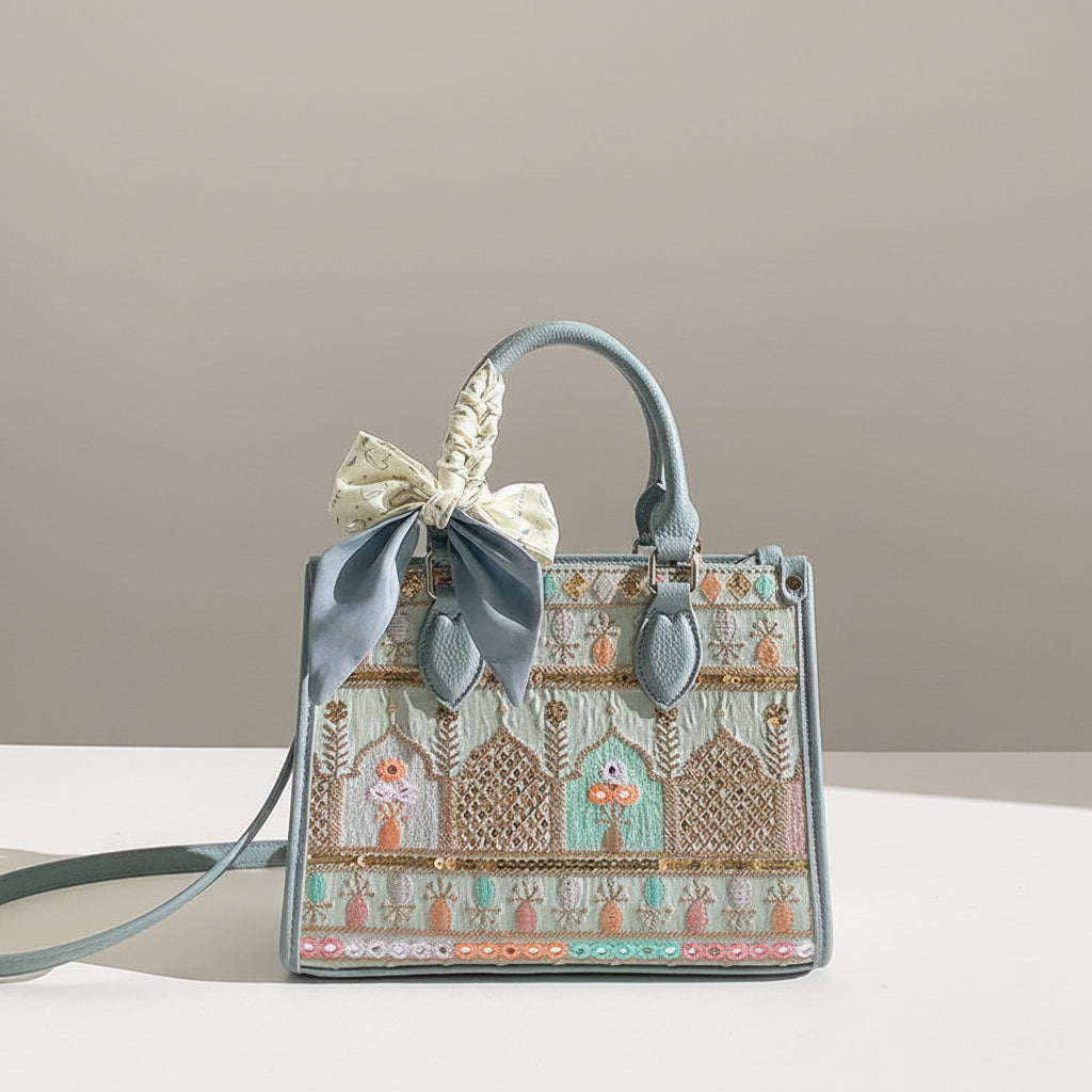 CAEISL&KCIEL women's bag high-end large-capacity tote bag women's 2025 new trendy embroidered crossbody bag