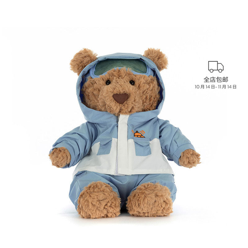 Barcelo bear, Bonnie rabbit, ski suit, bucket hat, scarf, pen bag, handbag, crossbody bag, pendant, bag, birthday blind box