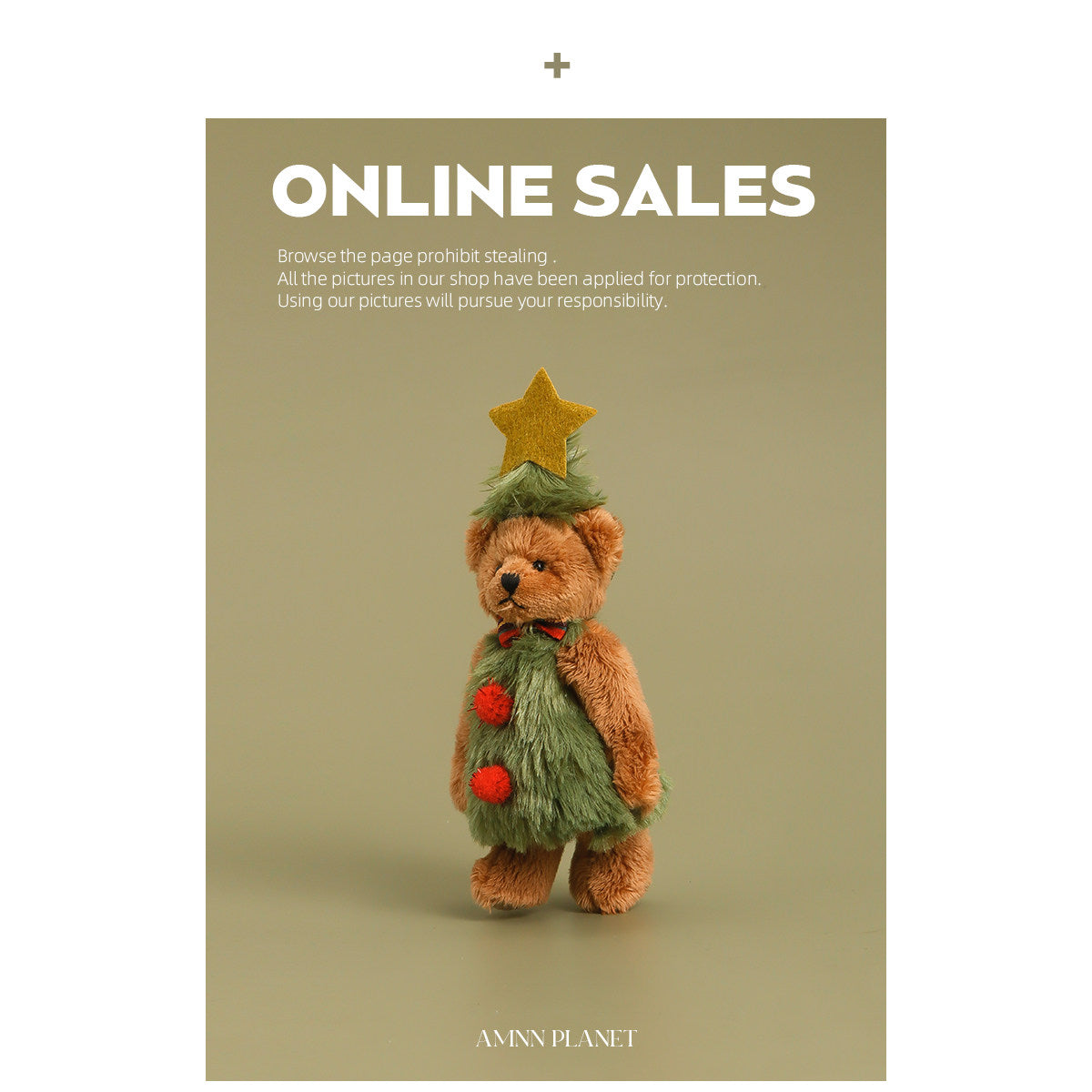 AMNN Teddy Bear Handmade Accessories Keychain 2025 New New Year, Birthday, Christmas Gifts, Handmade Jewelry