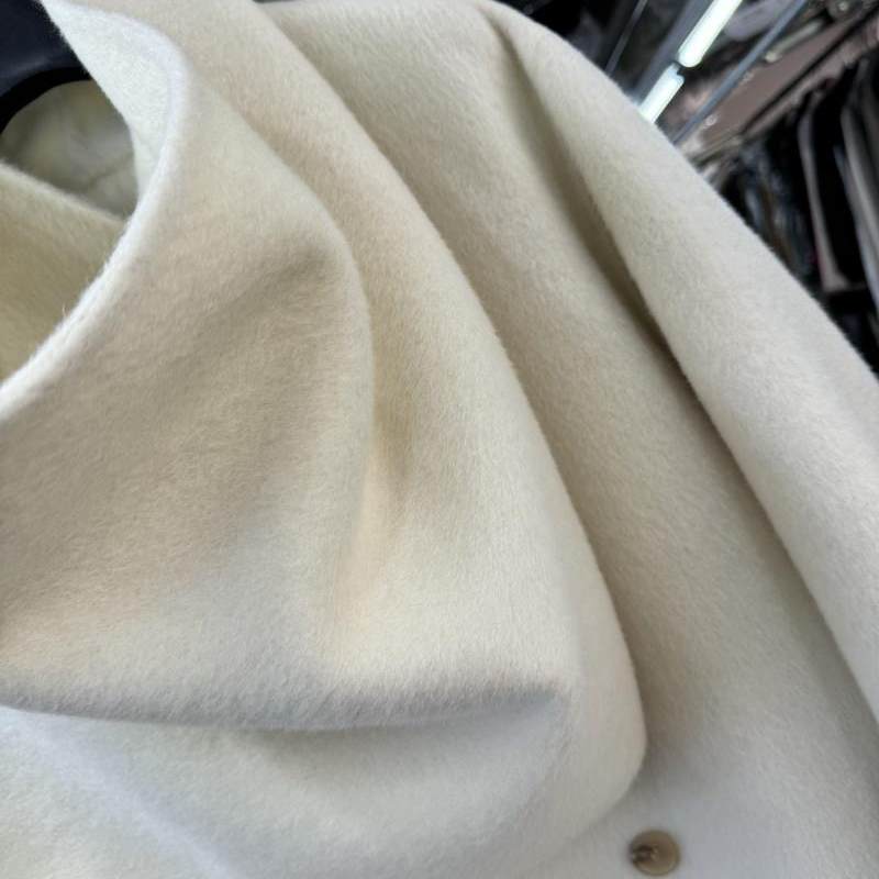 Korean high-end reversible wool wool rabbit fur coat fashion big scarf long pile style double-breasted woolen jacket for women