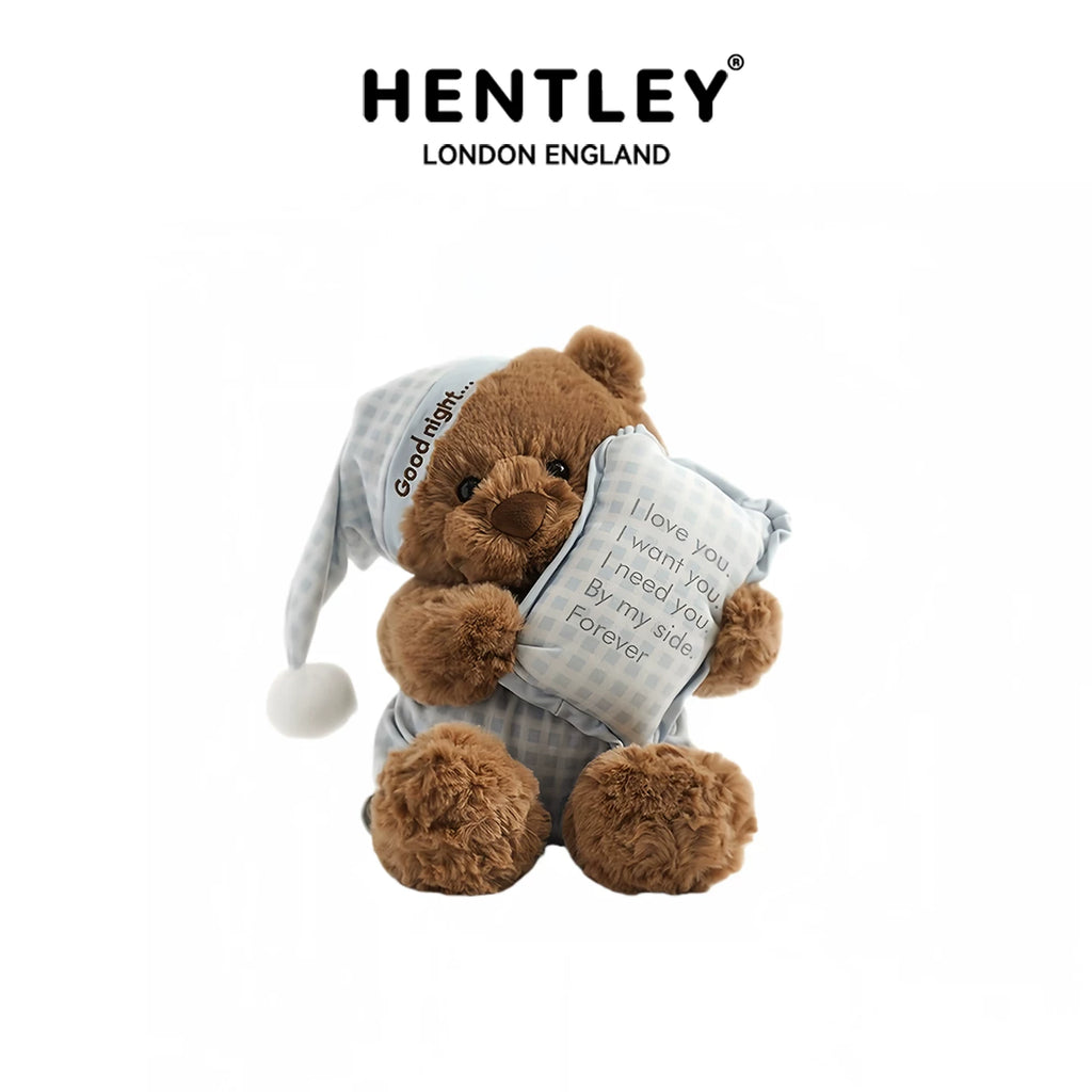 British HENTLEY pajamas bear plush doll pillow doll birthday gift doll girl companionship